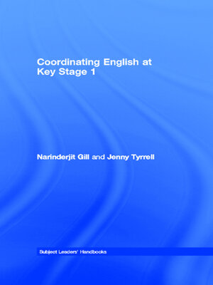 cover image of Coordinating English at Key Stage 1
